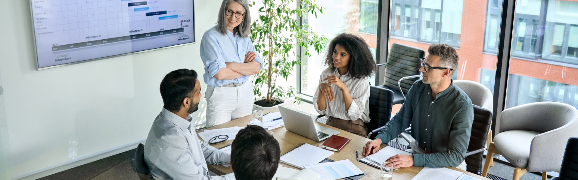 group of professional having meeting